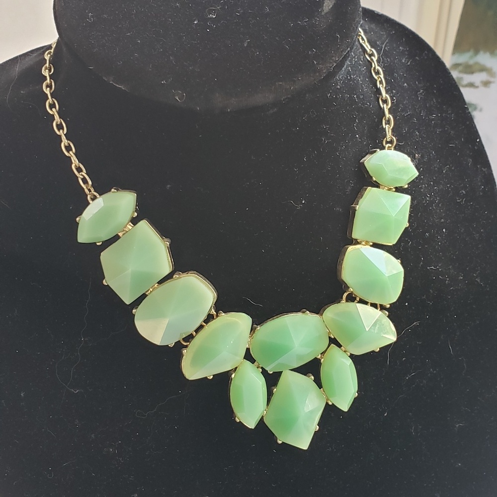 Francesca's green necklace